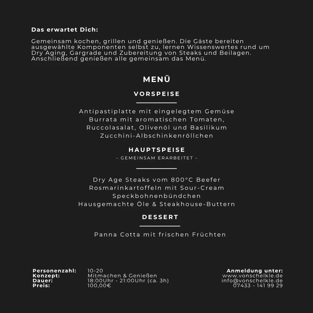 Steakhouse Erlebnis