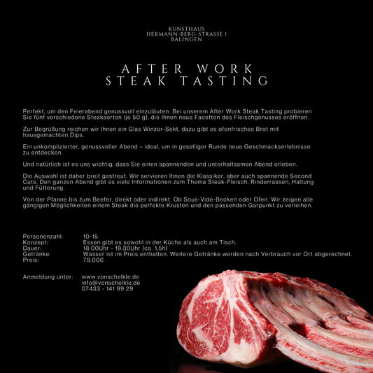 After Work Steak Tasting