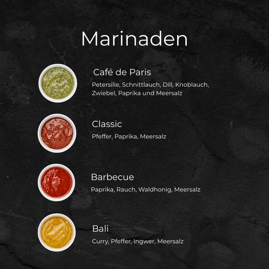 Grillbox Mix – Mariniert (1.8 kg)