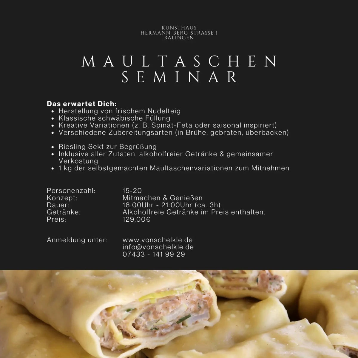 Maultaschen Seminar Gutschein