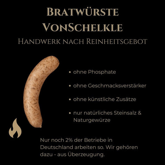 Bratwurst Bundle - 5 kg - vonschelkle
