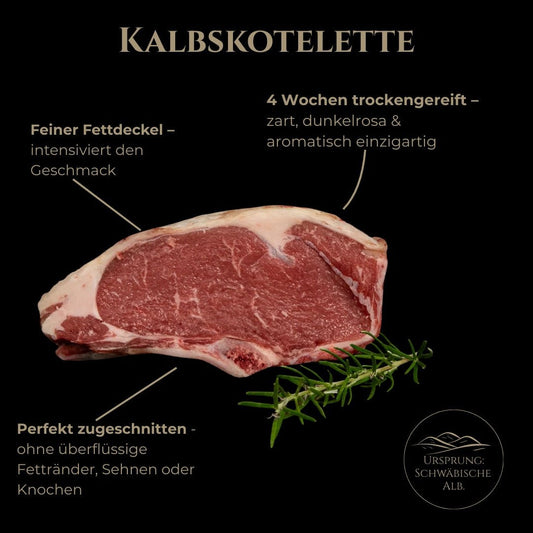 Kalbskotelett Dry - Aged - vonschelkle