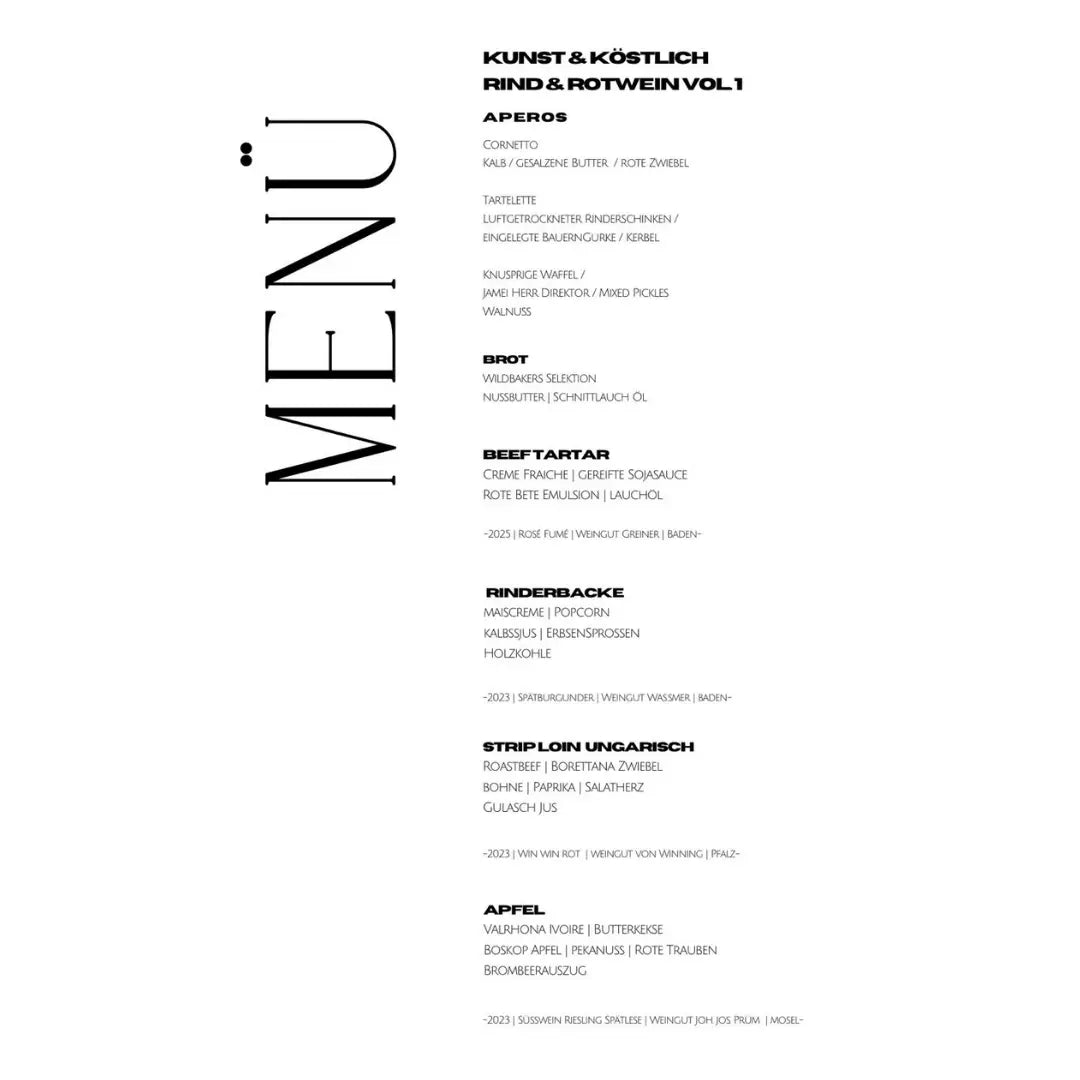 Rind & Rotwein Vol. 1