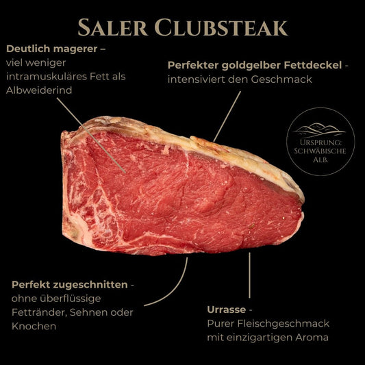 Salers Club Steak Dry-Aged