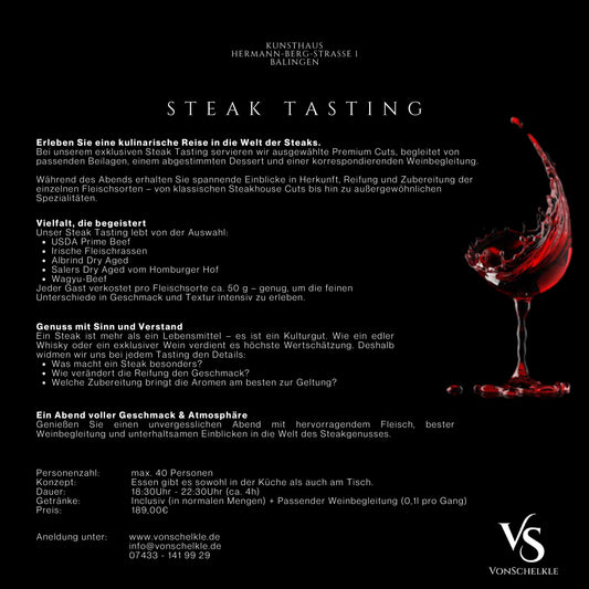 Steak Tasting