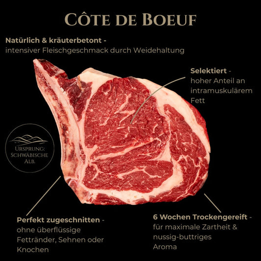 Côte de Boeuf/Cowboy Steak Dry-Aged