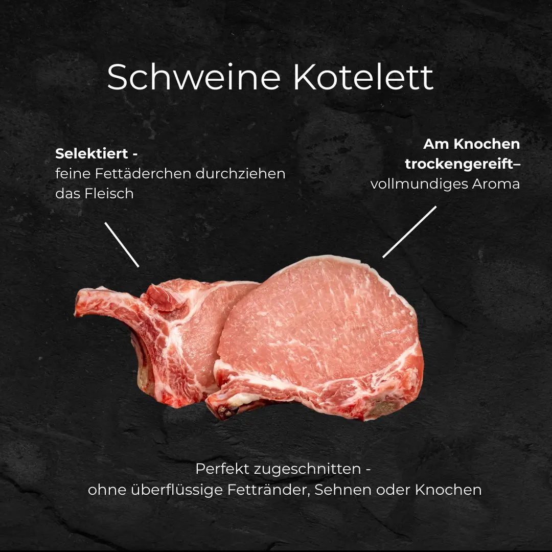 Kotelett ohne Schwarte Dry-Aged