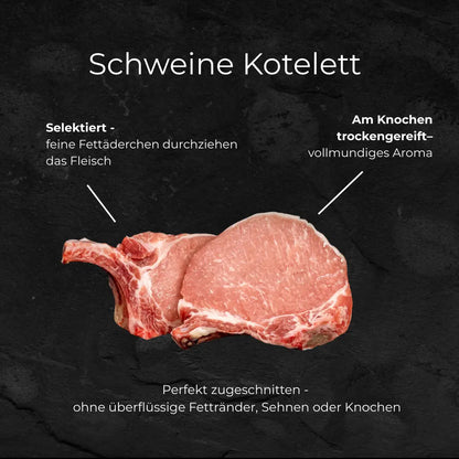 Kotelett ohne Schwarte Dry-Aged
