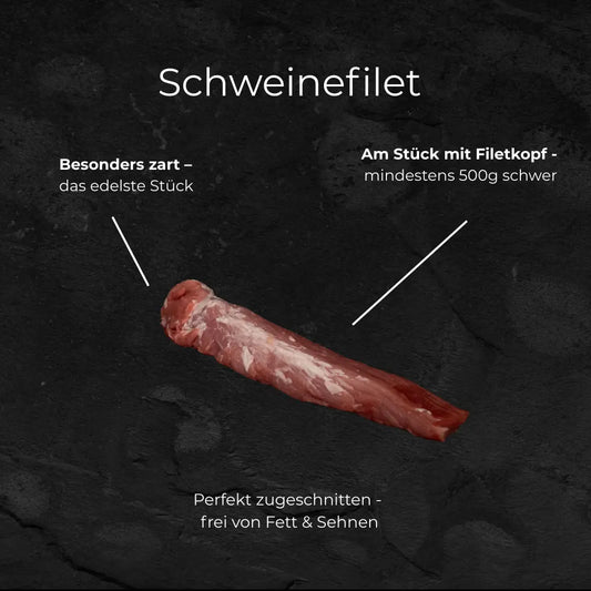 Schweinefilet am Stück