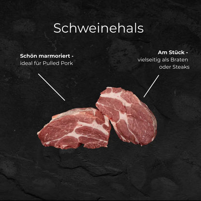Schweinehals am Stück