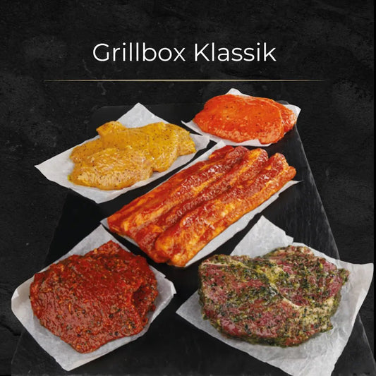 Grillbox Klassik – Mariniert (2 kg)