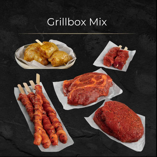 Grillbox Mix – Mariniert (1.8 kg)