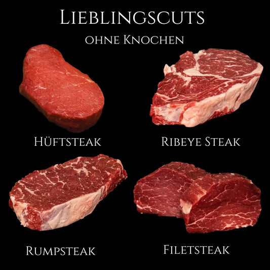 Genussbox: Lieblingscuts (ohne Knochen) - 5 kg