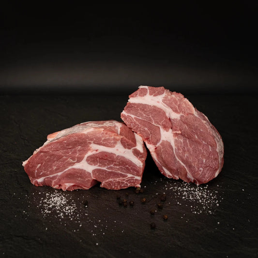 Schweinehals am Stück