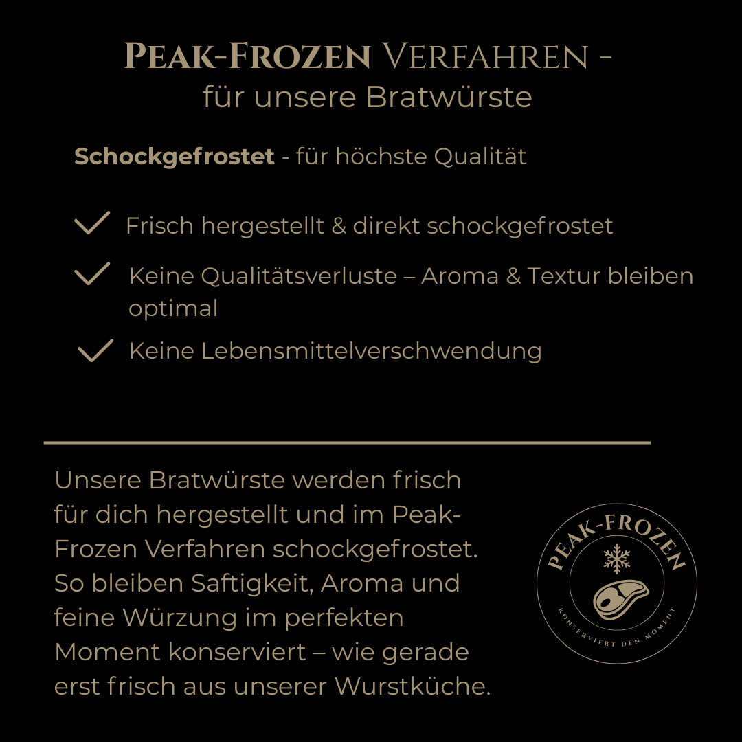 Bratwurst Bundle - 5 kg - vonschelkle