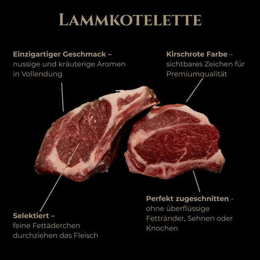 Lammkotelett Dry - Aged - vonschelkle